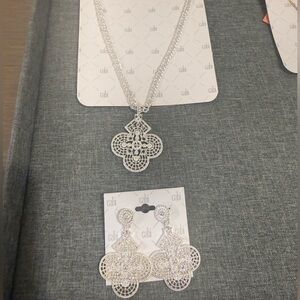 CAbi Pendant Necklace and Earrings